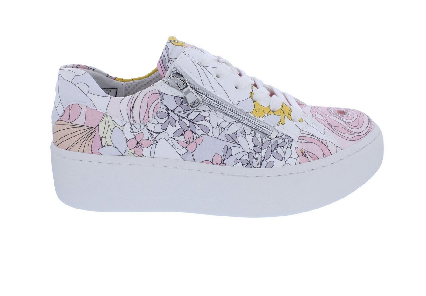 Waldläufer Sneaker mit Fußbett zum Wechseln H-Nicky 733011-176-299, 10 Schnürschuh