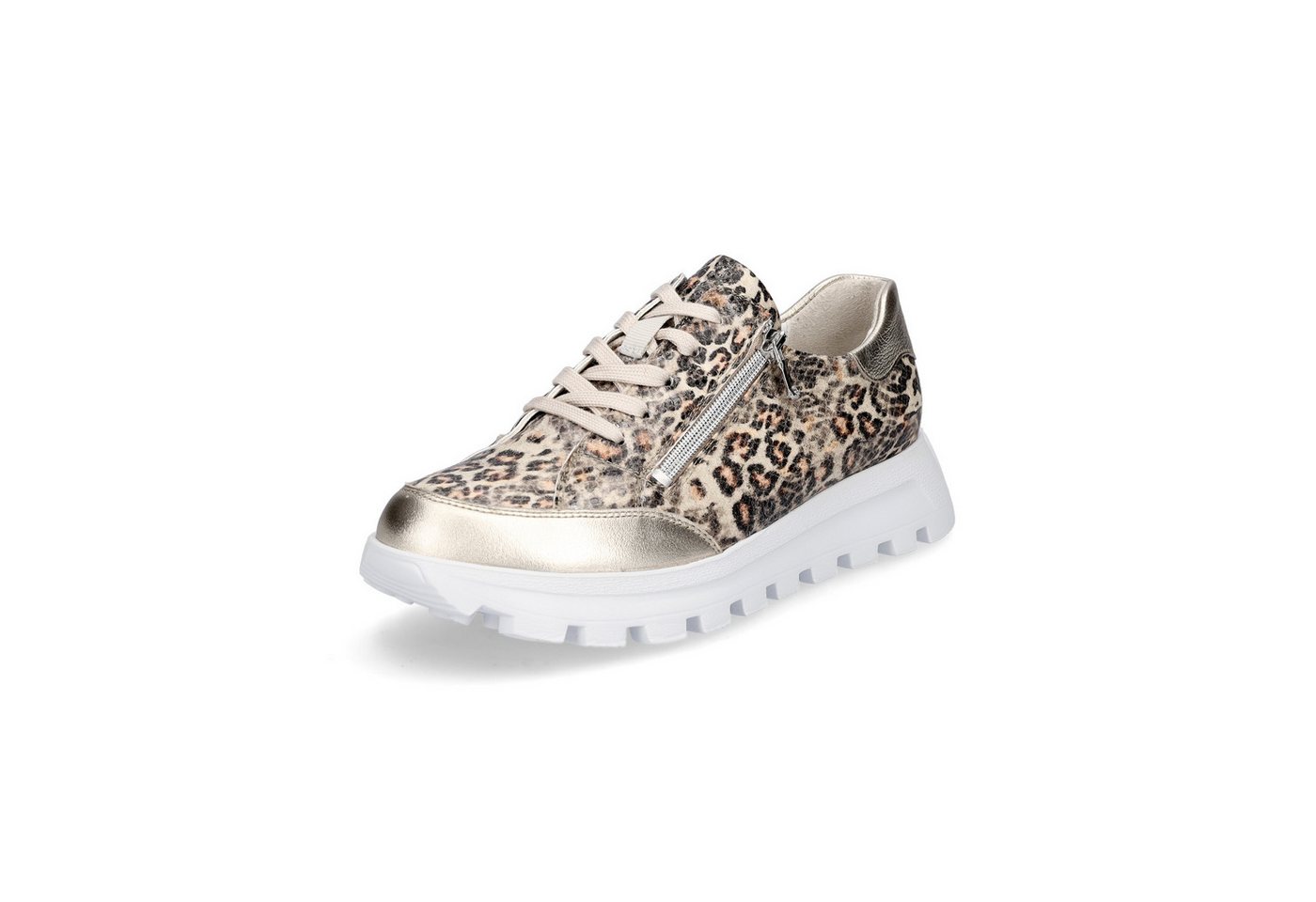 Waldläufer Damen Sneaker Ajala gold taupe Sneaker