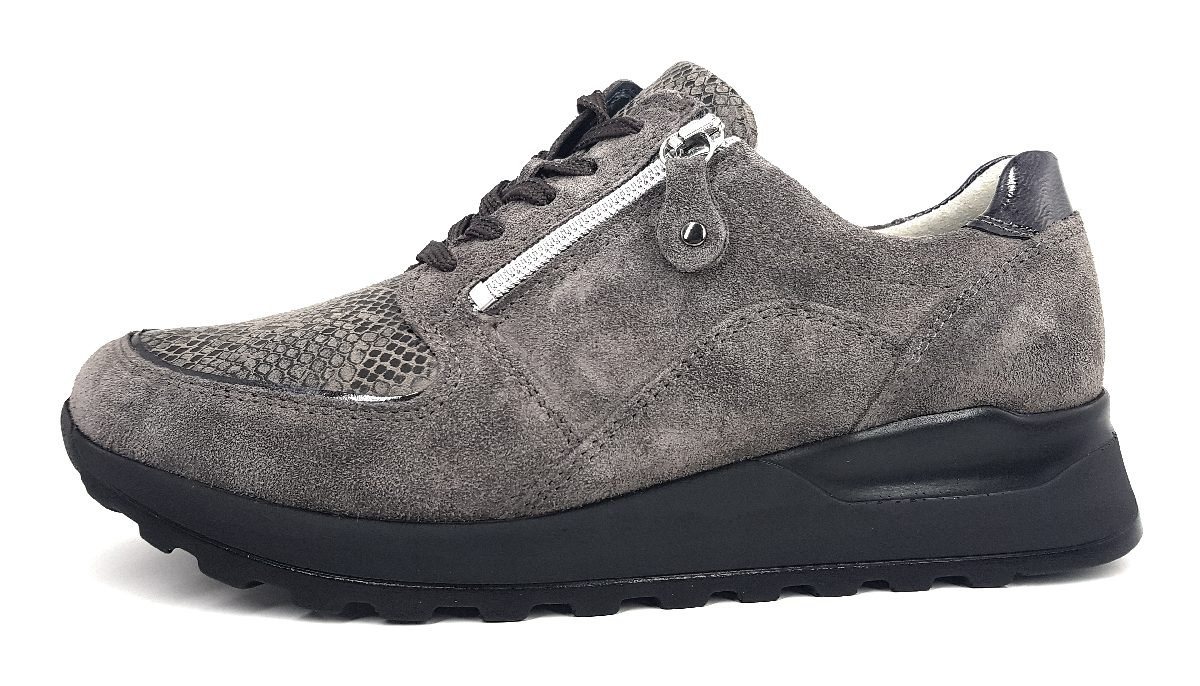 Waldläufer Sneaker Schnürschuh (grau)