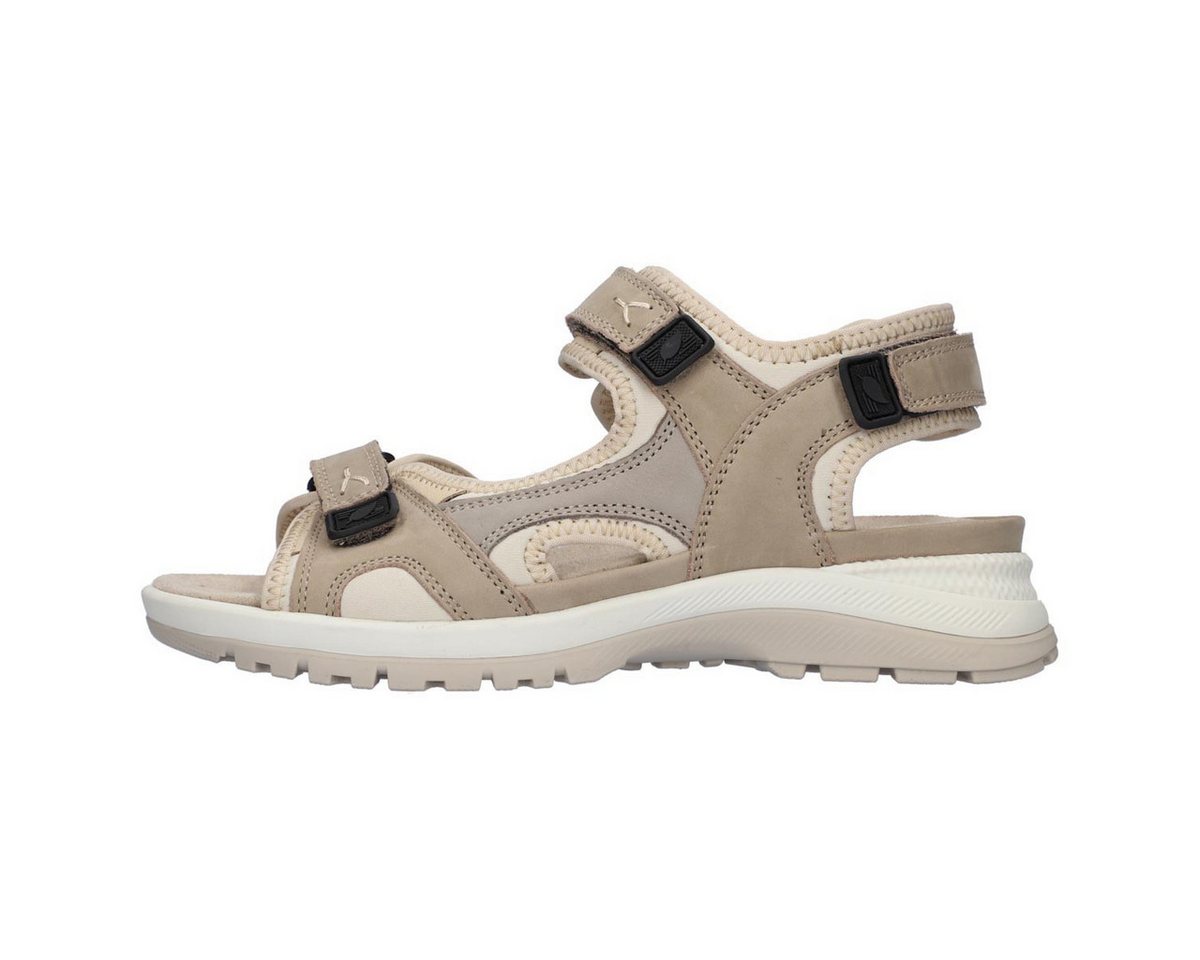 Waldläufer Sora Trekkingsandale (1-tlg) Trekkingsandalen - Hochwertiges Material (beige/braun)