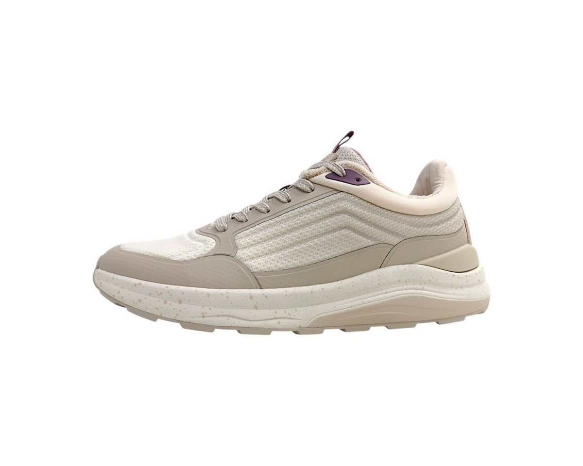 Waldläufer sportlicher Schnürer Schnürschuh (beige)