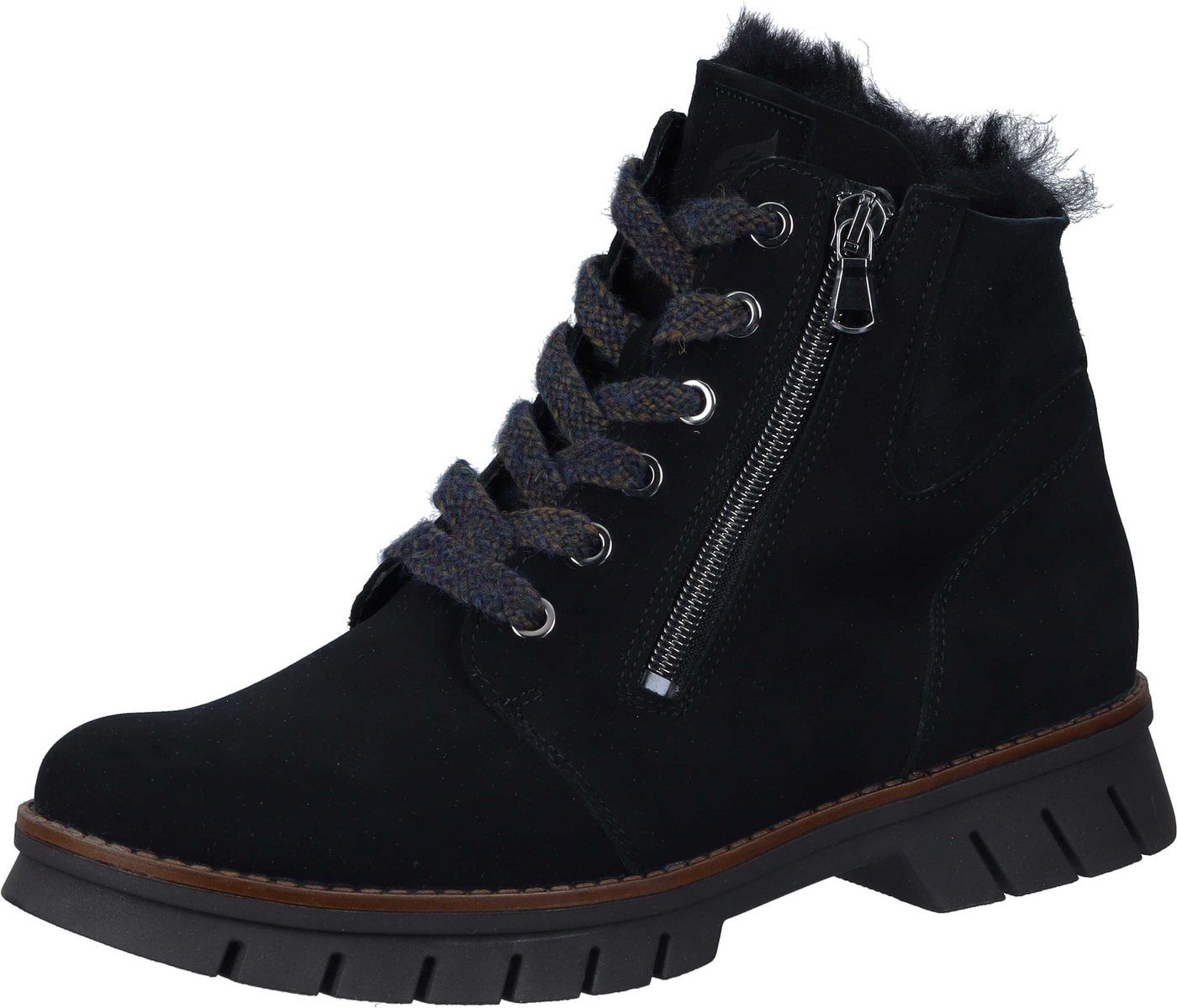 Waldläufer Stiefeletten Stiefelette aus Nubukleder