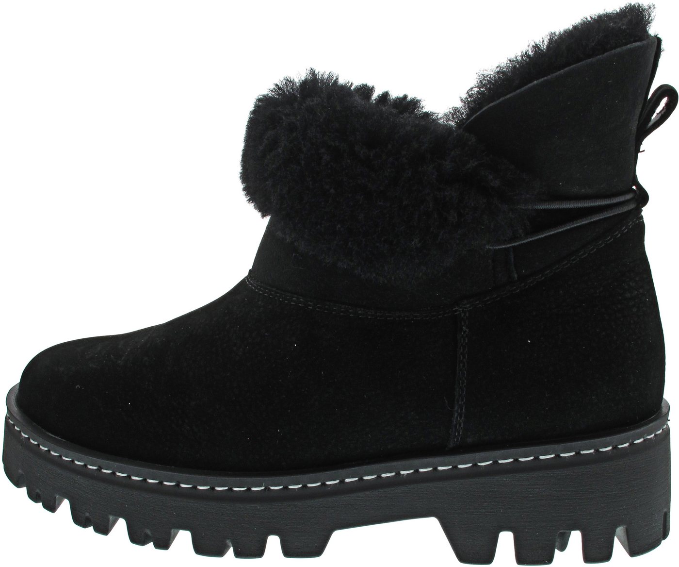 Waldläufer Winterstiefelette (schwarz)