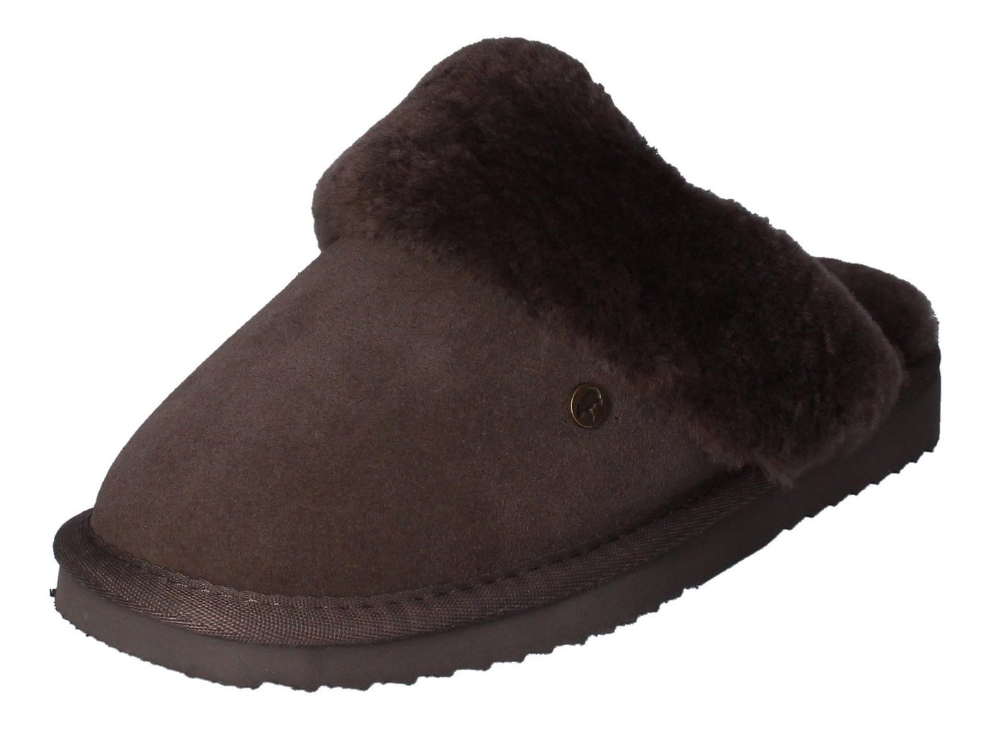 Warmbat Flurry Suede Hausschuh Pebble