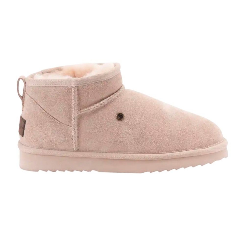Warmbat Winterschuhe Durack Suede Boot (Merino-Schafwolle) blush rosa Damen Winterstiefel
