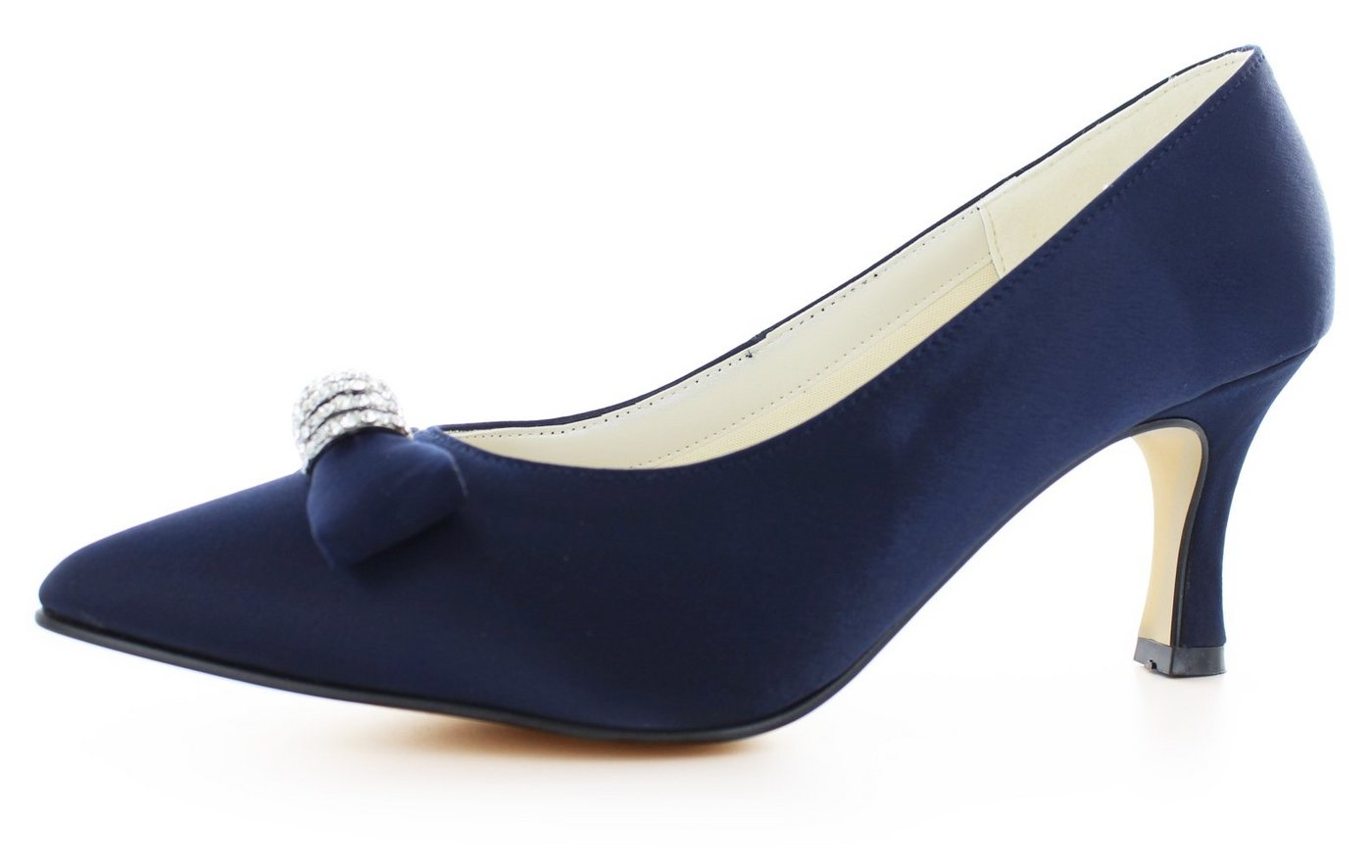 White Lady 705 Vintage Satin-Pumps Pumps