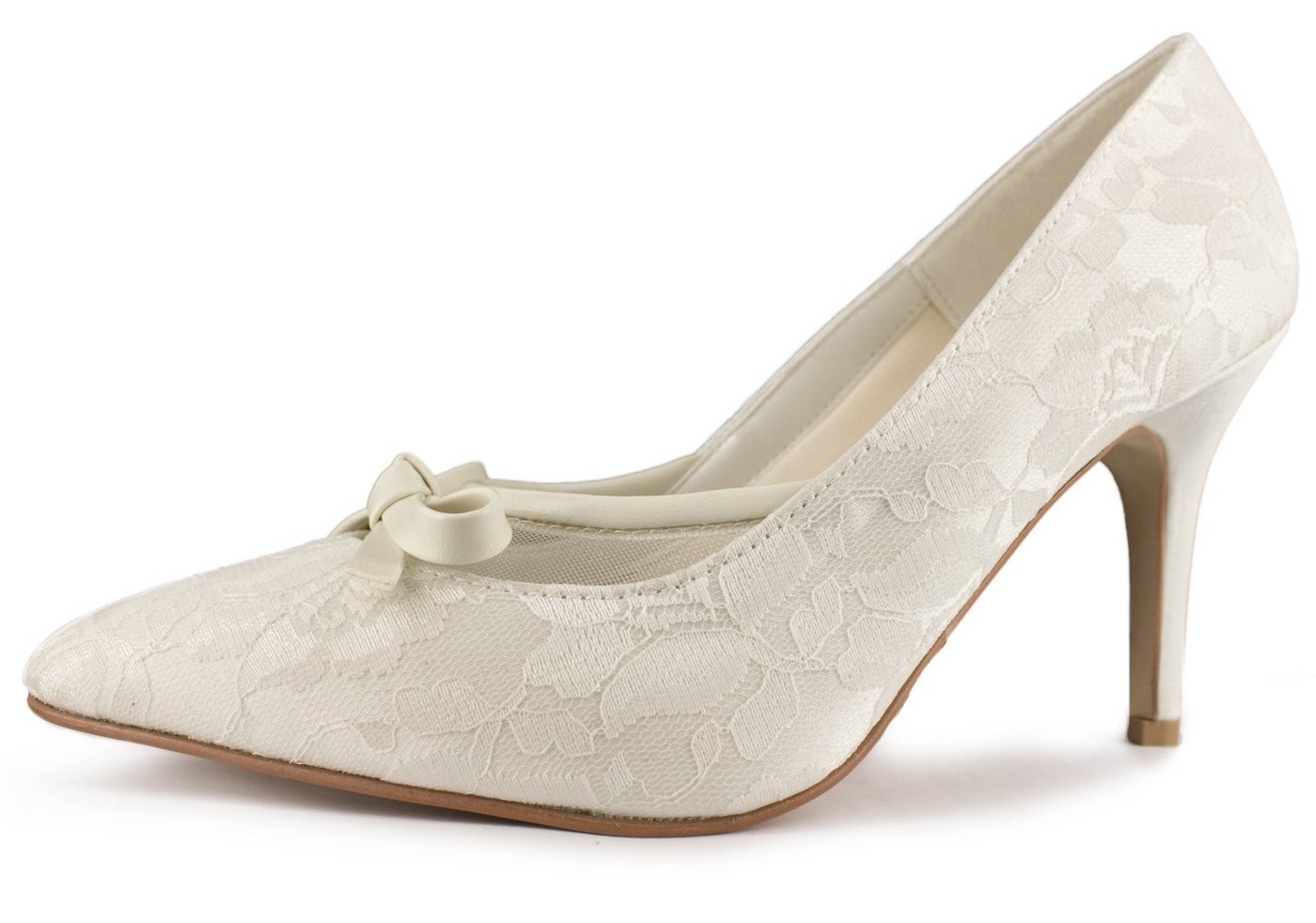 White Lady 716 Vintage Pumps aus Spitze Pumps