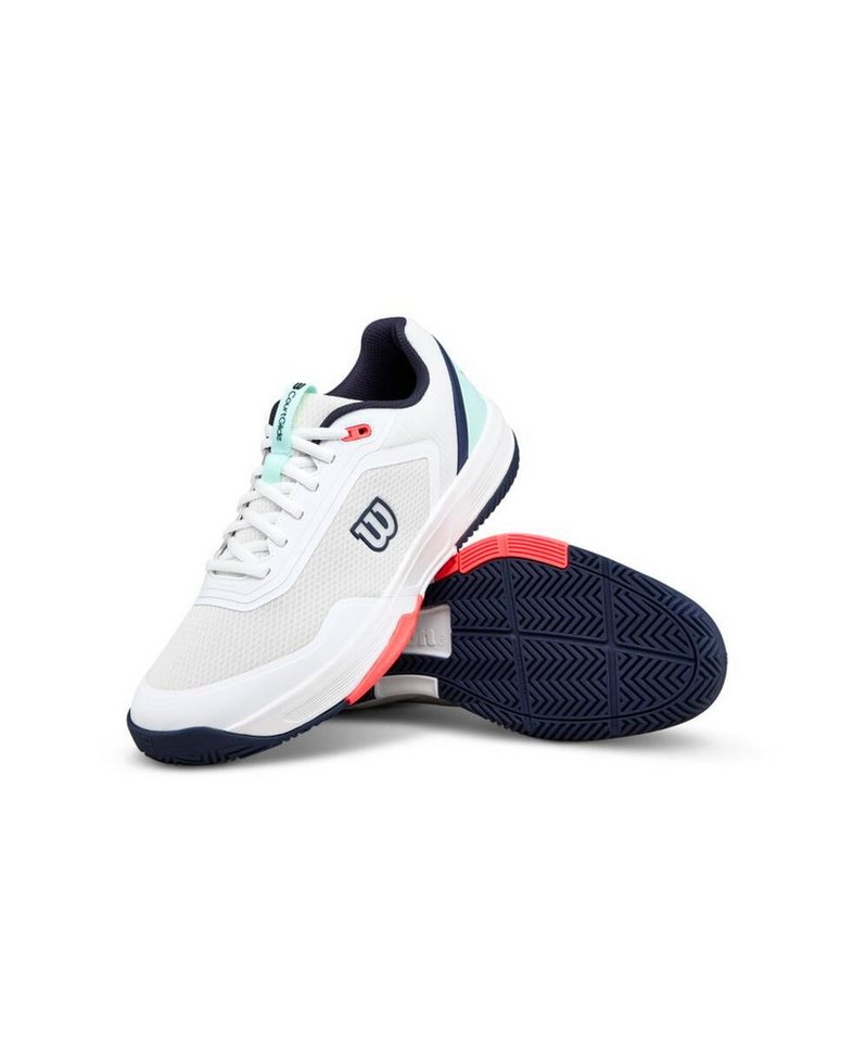 Wilson Courtglide Allcourt (Stabilität) weiss/bunt Herren Tennisschuh