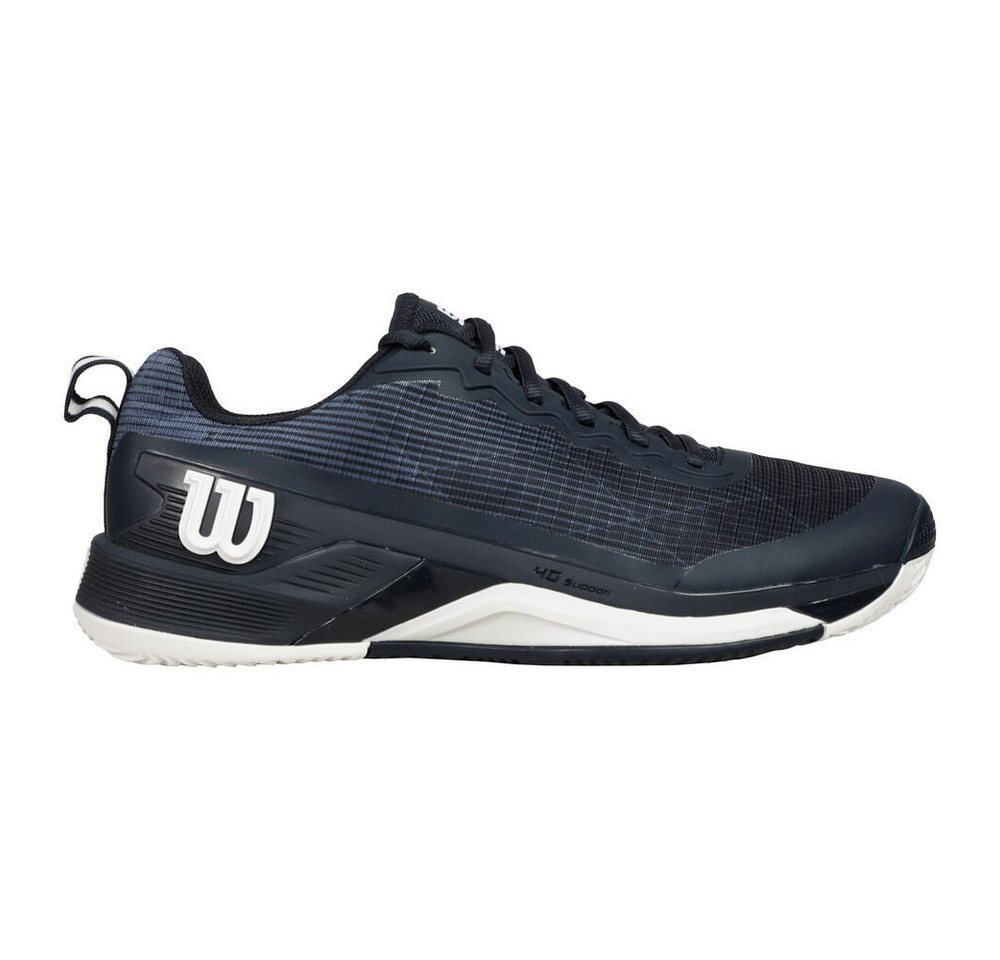 Wilson Rush Pro 4.5 - Sandplatzcourt Tennisschuh Tennisschuh (blau)