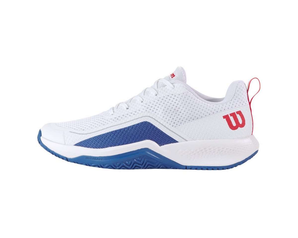 Wilson Rush Pro Lite Allcourt 2024 weiss/blau Herren Tennisschuh