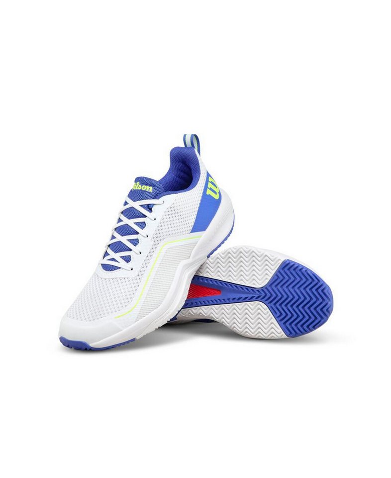 Wilson Rush Pro Lite Allcourt 2025 weiss/blau Herren Tennisschuh