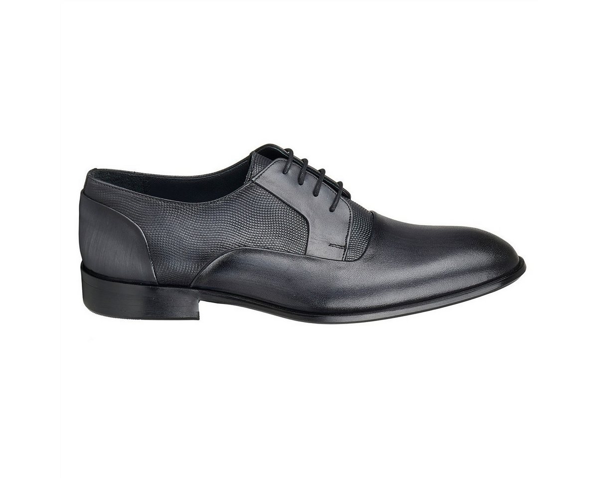 Wilvorst SCHUHE Herren Schnürschuh Kalbsleder Anthrazit Schnürschuh