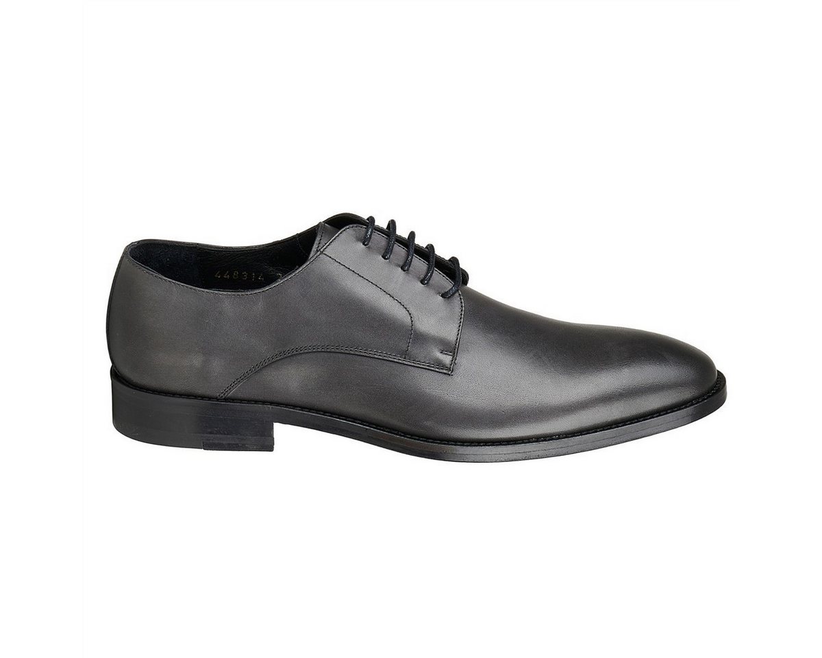 Wilvorst SCHUHE Herren Schnürschuh Kalbsleder Anthrazit Schnürschuh