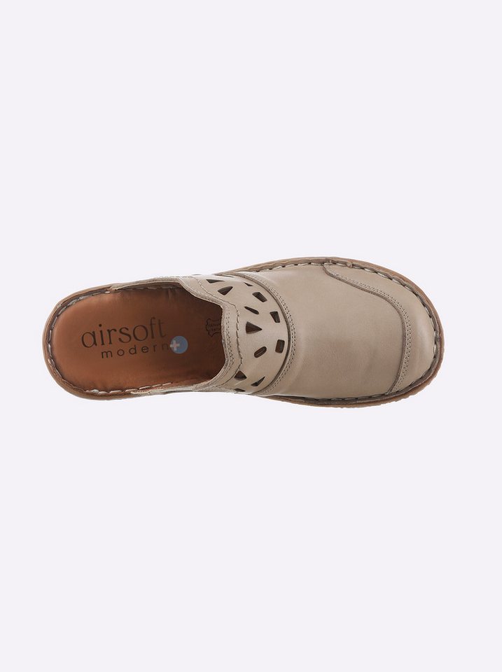 Witt Clog Pantolette (beige/braun)