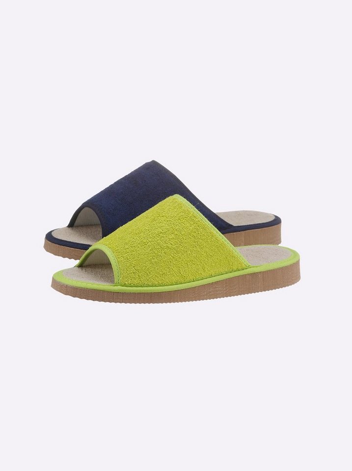 Witt Pantoffel Hausschuh (2-tlg) (bunt)