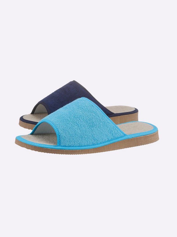 Witt Pantoffel Hausschuh (2-tlg) (bunt)