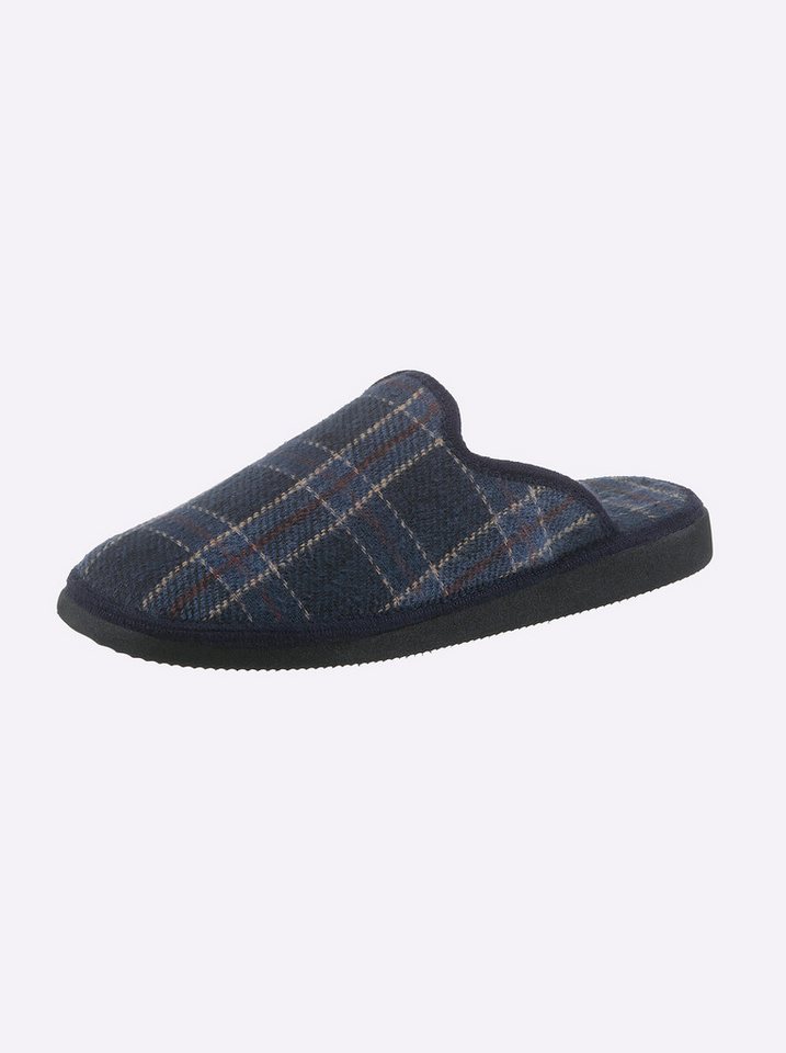 Witt Pantoffel . Hausschuh (blau)
