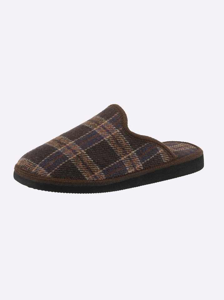 Witt Pantoffel . Hausschuh (braun)