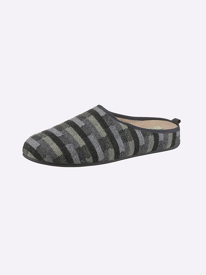 Witt Pantoffel Hausschuh (grau)