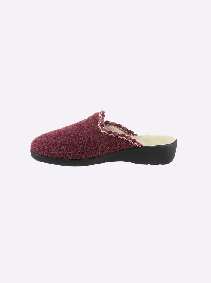 Witt Pantoffel Hausschuh (rot)