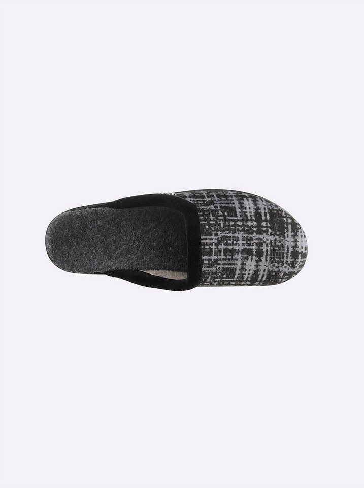 Witt Pantoffel Hausschuh (schwarz)