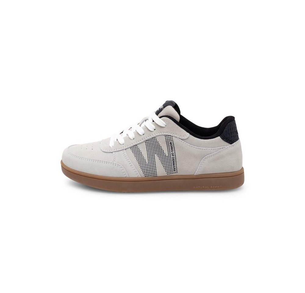 Woden - Bjork Suede - Grau Schnürschuh