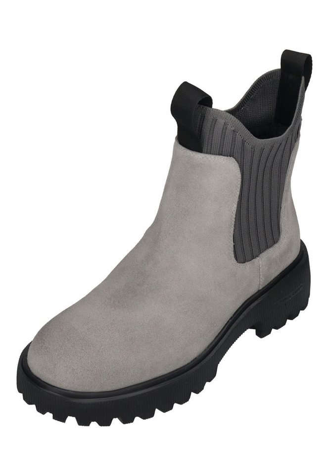 Woden ISABELLA S Chelseaboots Sea Fog Grey