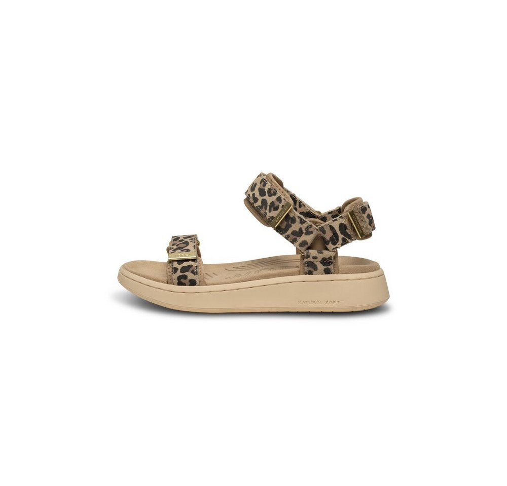 Woden - Line Suede - Braun Sandalette