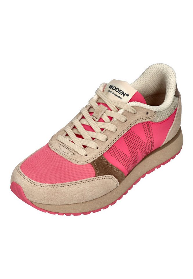 Woden RONJA TRICOLOR WL686 Sneaker Raspberry Multi