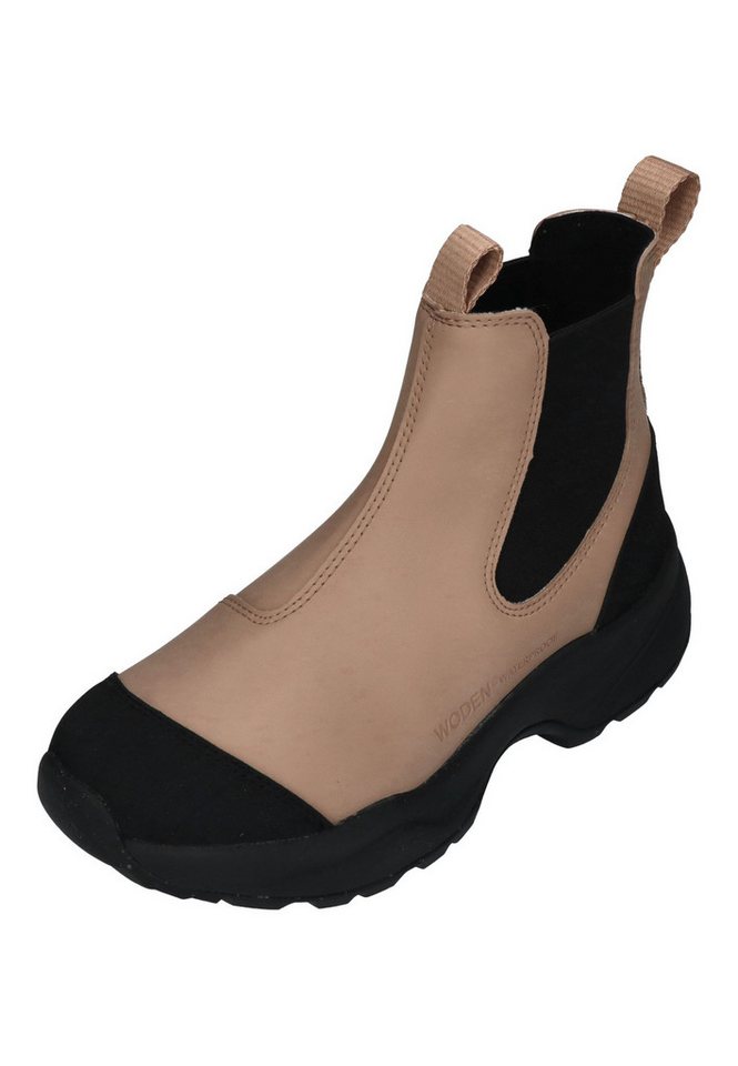 Woden SIRI WATERPROOF Gummistiefel Taupe