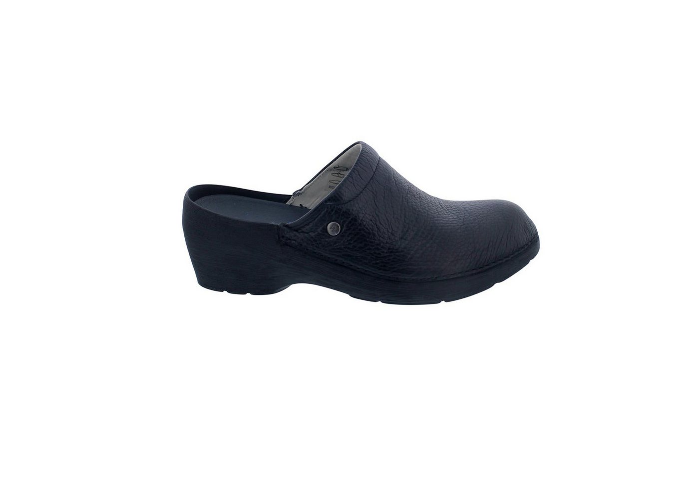 Wolky Multi Clog 0608071-000, Floater leather - Glattleder, Black Clog