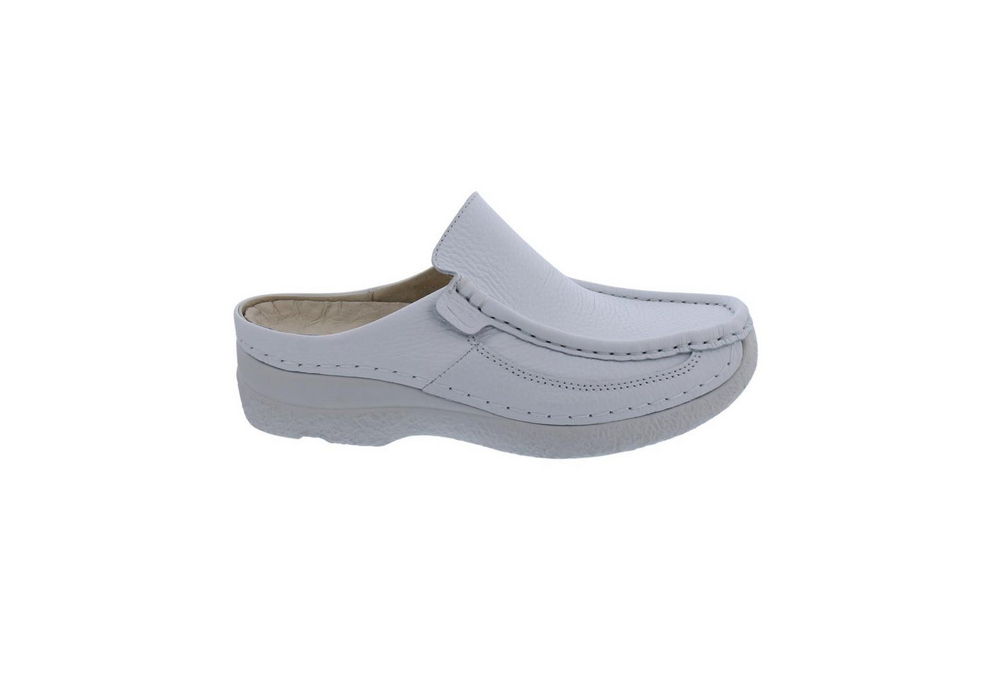 Wolky Roll-Slide, Clog, Printed leather, White 0620270-101 Clog