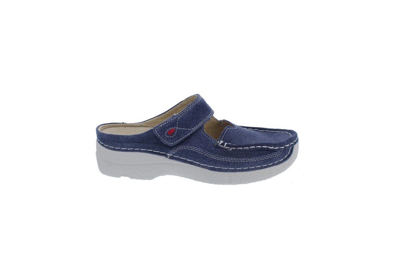 Wolky Roll-Slipper, Clog, Jeans suede, Denim, 0622793-820 Clog