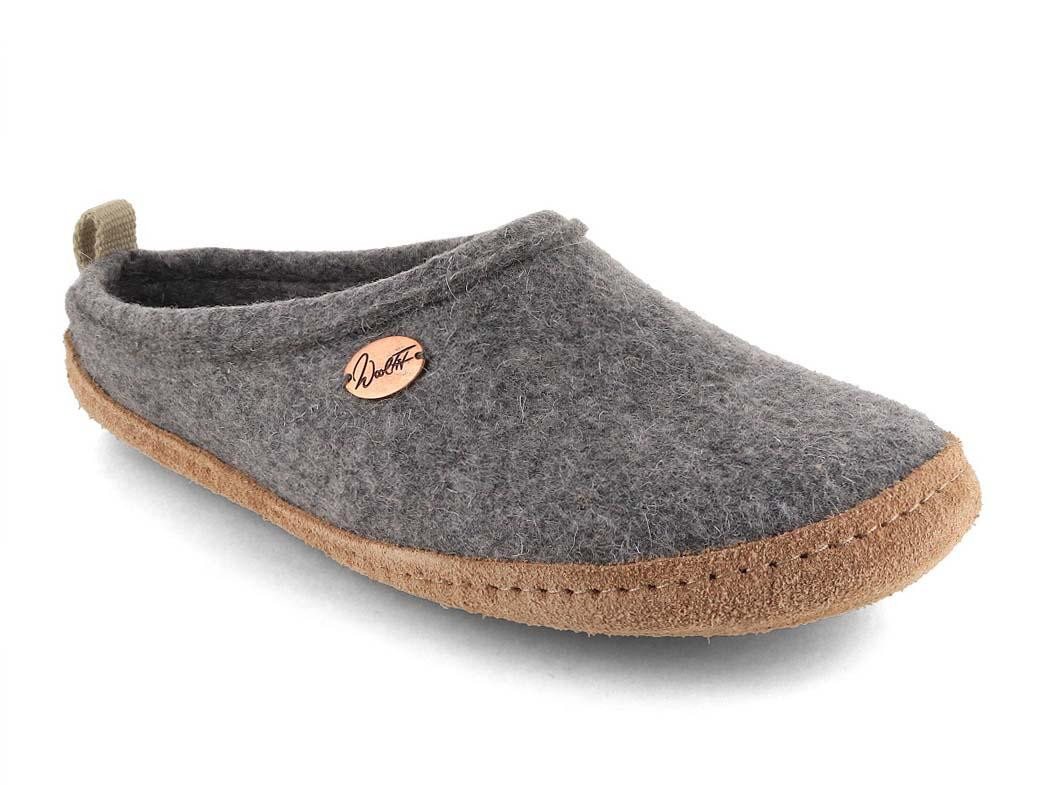 WoolFit Tundra Pantoffel für alle Jahreszeiten Hausschuh besonders leicht und flexibel