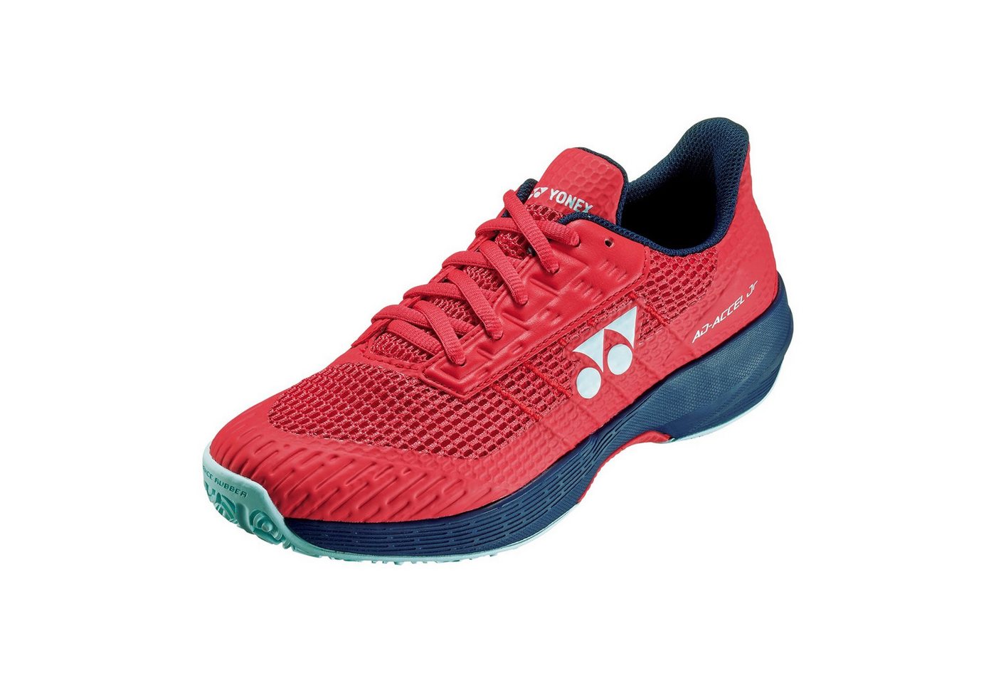 Yonex AD-ACCEL Clay/Sandplatz 2025 rot Kinder Tennisschuh