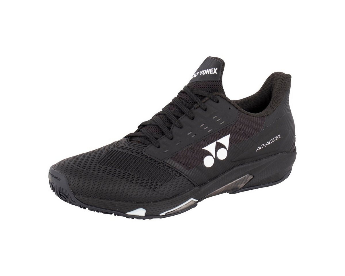 Yonex Power Cushion AD-ACCEL Clay/Sandplatz/Leichtigkeit schwarz Herren Tennisschuh