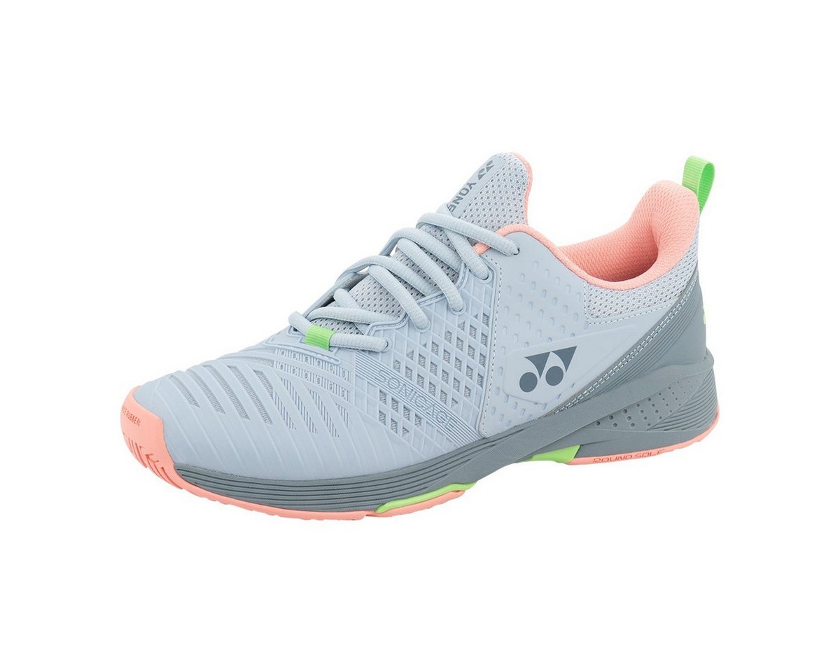 Yonex Sonicage 3 Allcourt hellblau/pink Damen Tennisschuh