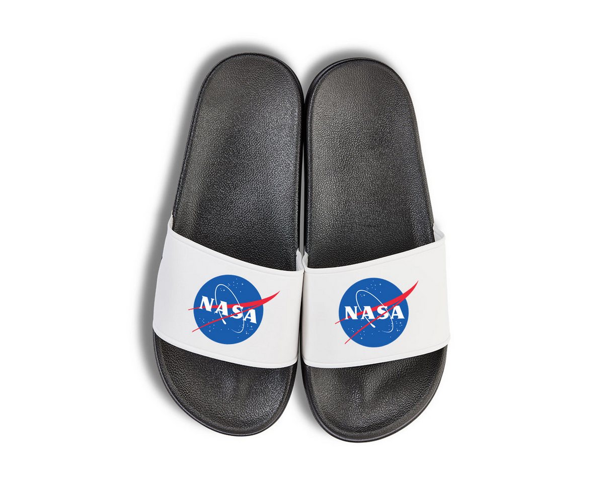 Youth Designz Nasa Unisex Badelatschen Flip Flops Badeschuh mit lustigen Logo für Damen & Herren