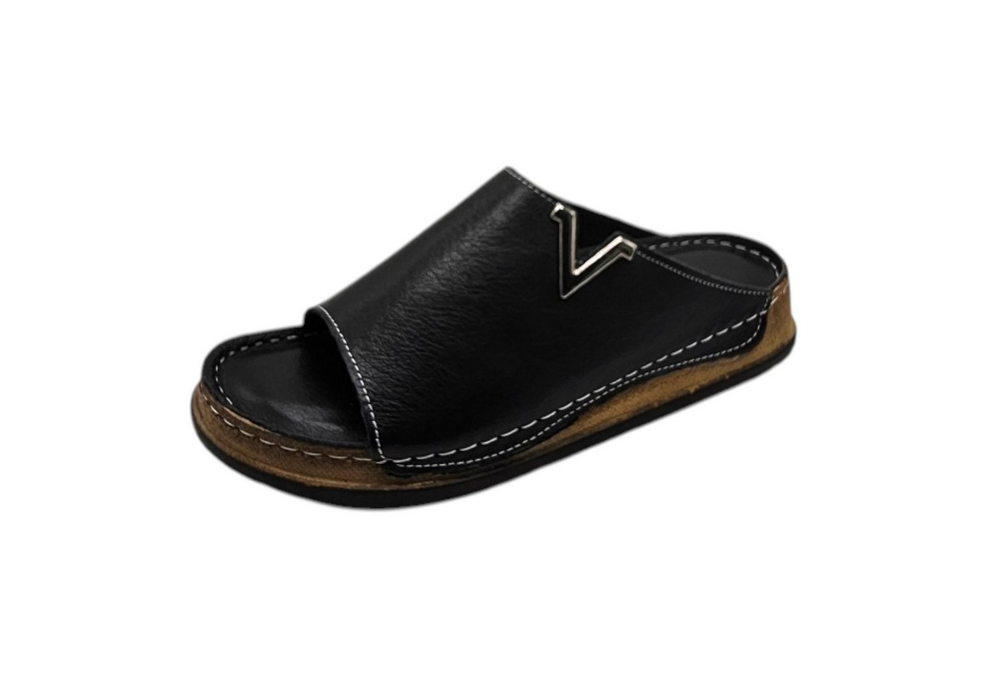 Yu&Luk Keilpantolette Damen Pantolette Sommerschuh mit Keilabsatz Sandale