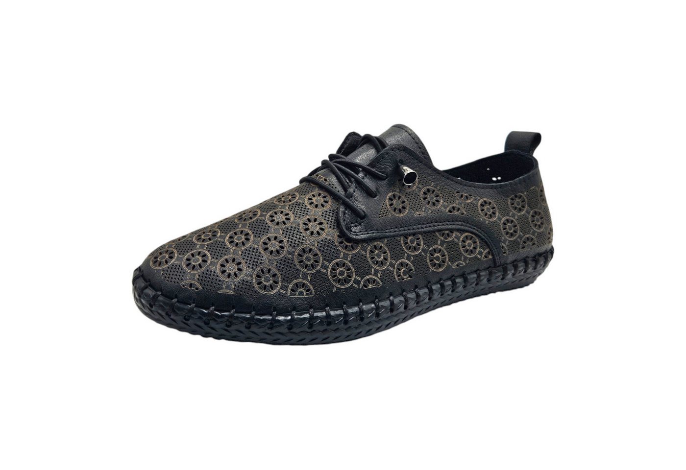 Yu&Luk Schnürschuh Freizeitschuh, Schnürschuh, Komfortschuh, aus Leder