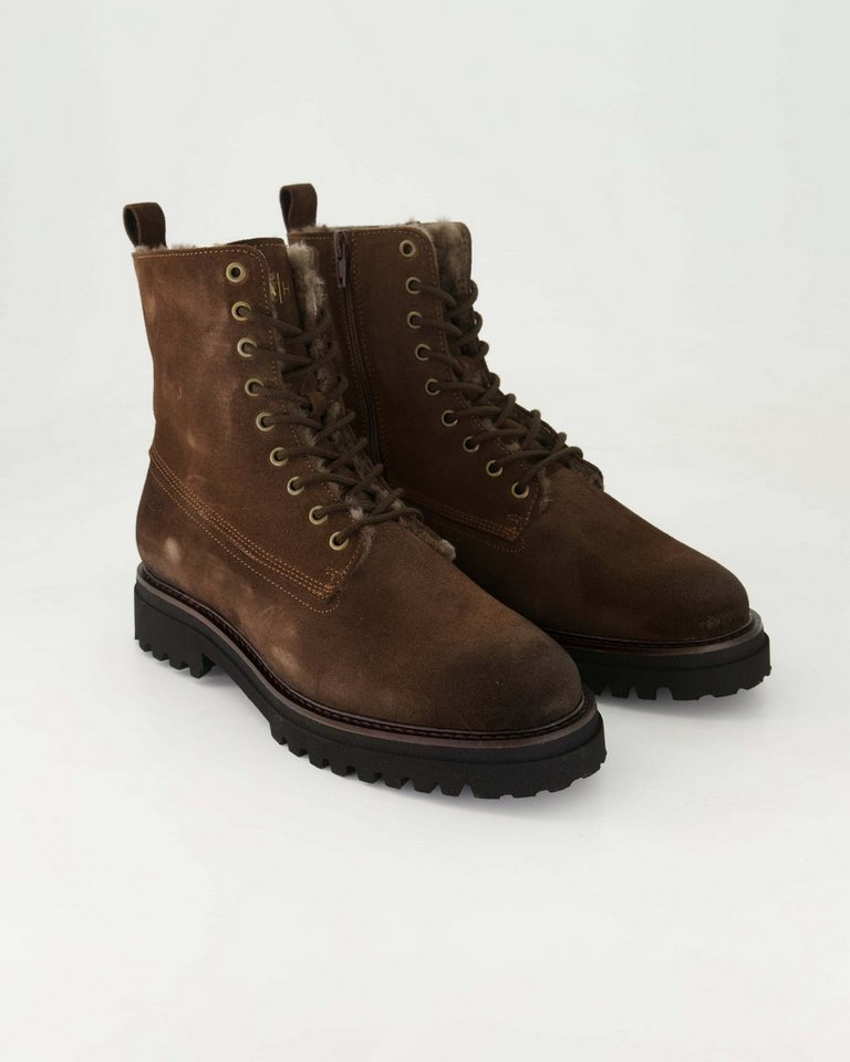 ZAHIRA B-2293 Schnürstiefelette Obermaterial: Leder