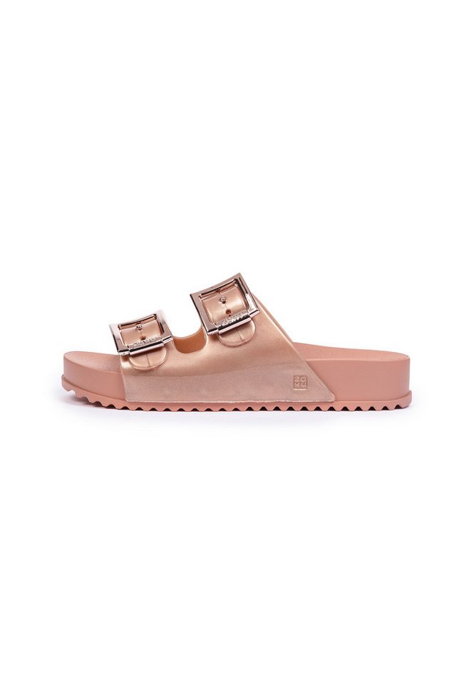 Zaxy PARTNER III FEM - Sandalen Sandale Pantoletten für Damen - größenverstellbare Riemen (rosa)