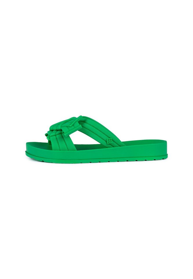 Zaxy URBANA SLIDE AD - Badelatschen / Slides Pantolette Slides mit auffälliger Applikation