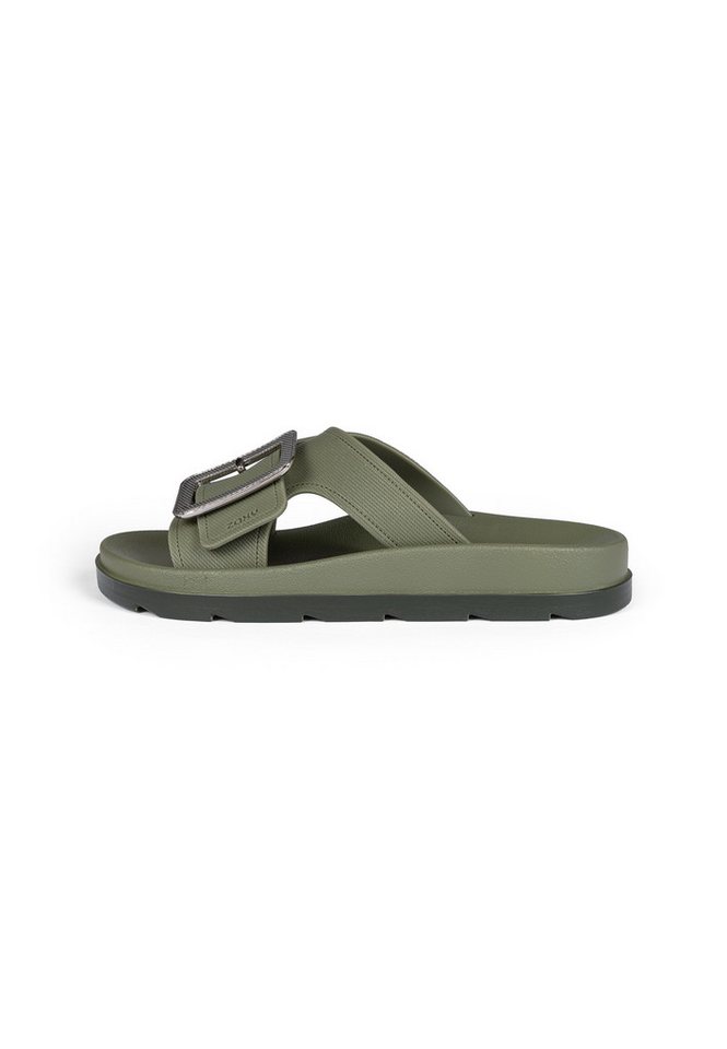 Zaxy VIBE AD - Pantolette Pantolette Pantoletten mit großer Schnalle - auffälliges modisches Design