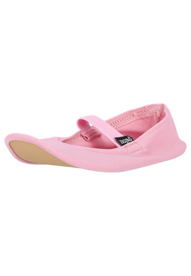 ZIGZAG Denise Indoorschuh im stylishen Glitter-Look (rosa)