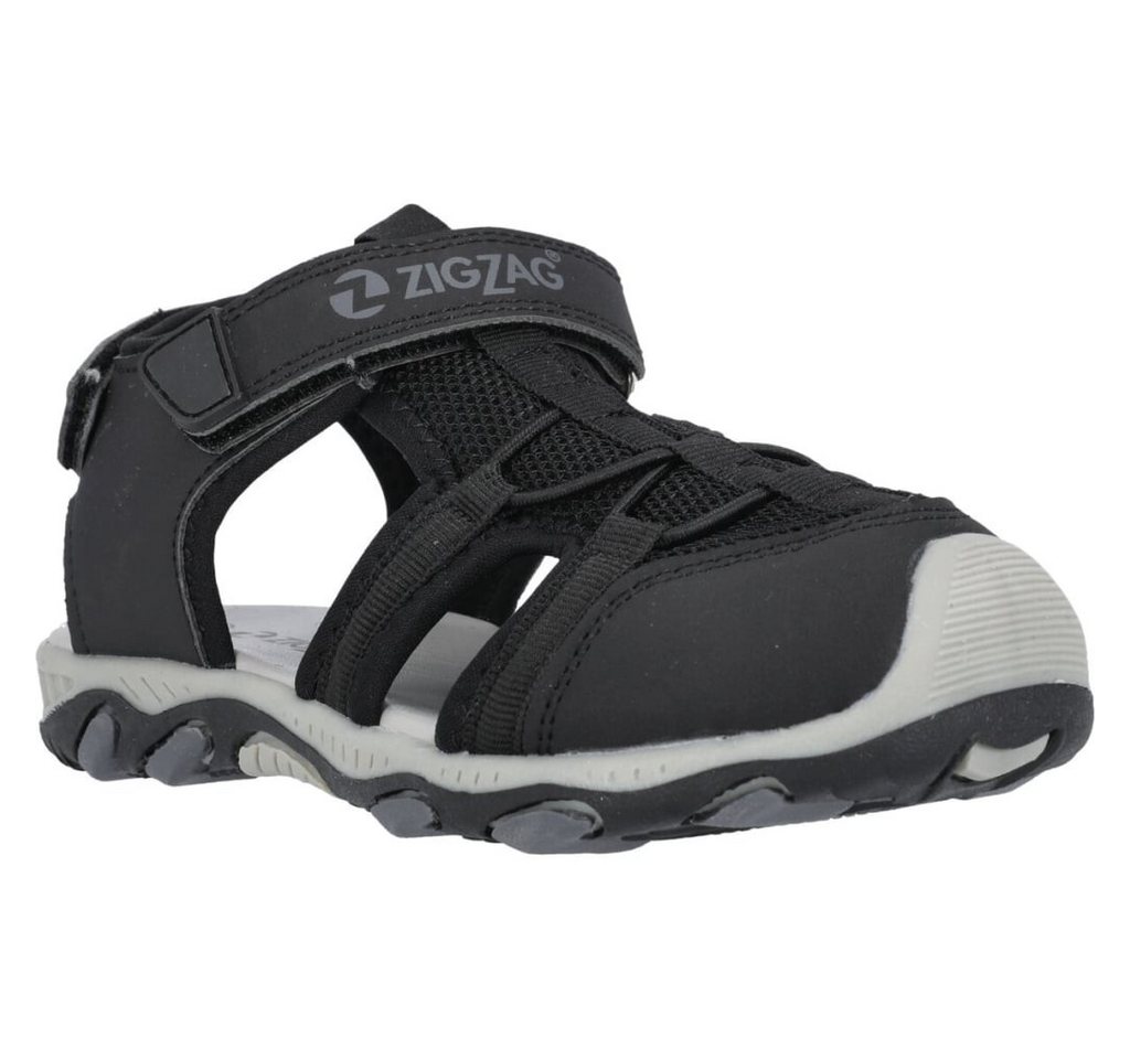 ZIGZAG Fipa Kids Closed Toe schwarz Kinder Sandale