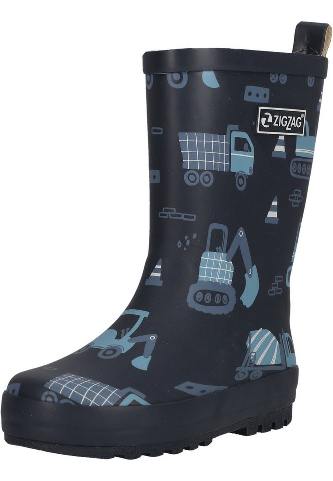 ZIGZAG Gemus Gummistiefel mit wasserdichter Eigenschaft (blau)