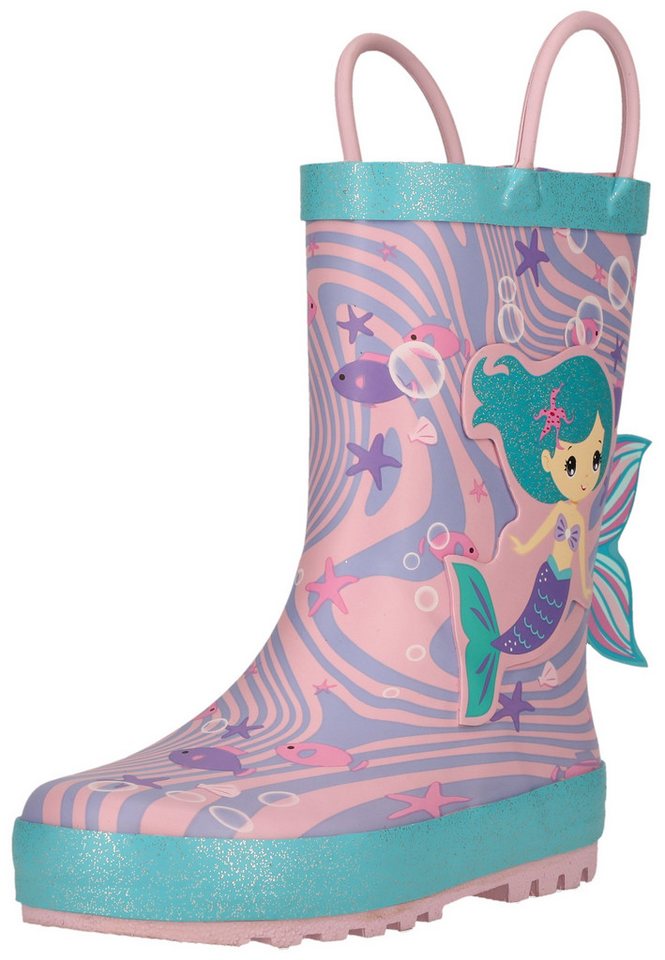 ZIGZAG Rook Gummistiefel im einzigartigen Design mit Anziehhilfen