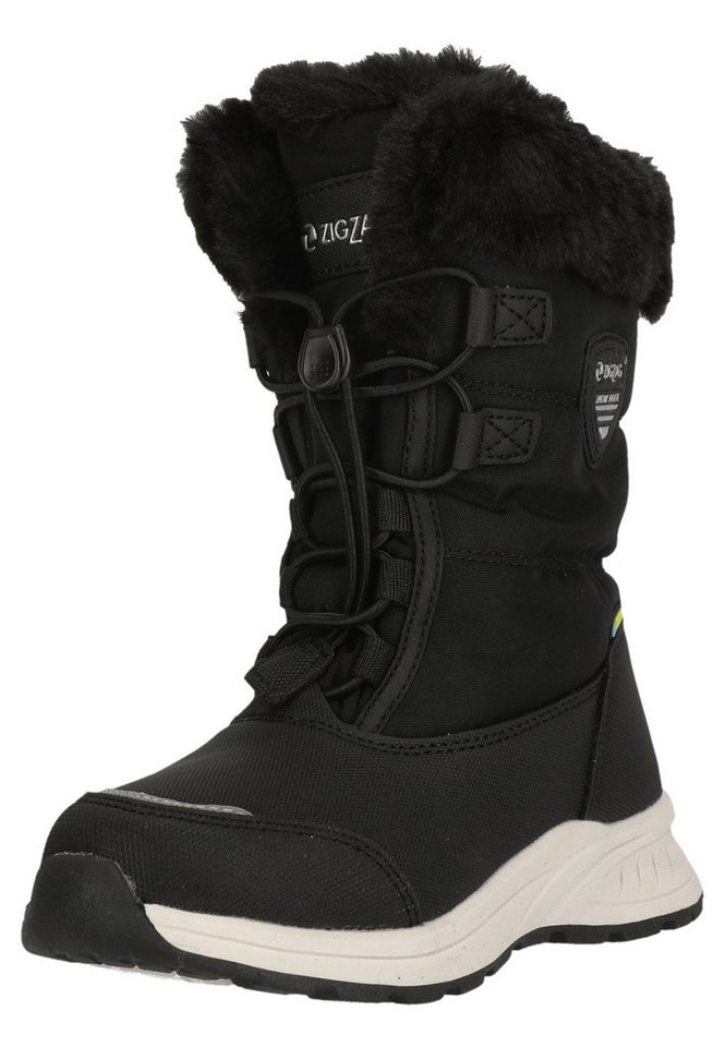 ZIGZAG Wesend Stiefel mit bequemem Kunstfellbesatz und Allwetterprofil