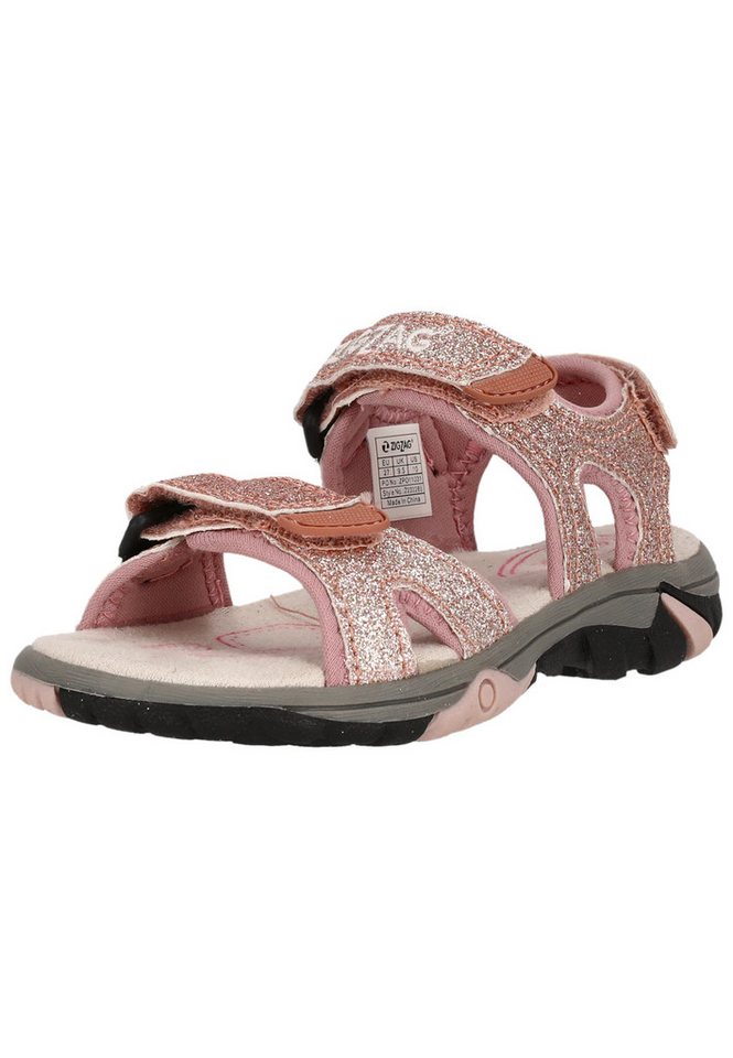 ZIGZAG Yani Sandale in glitzerndem Design
